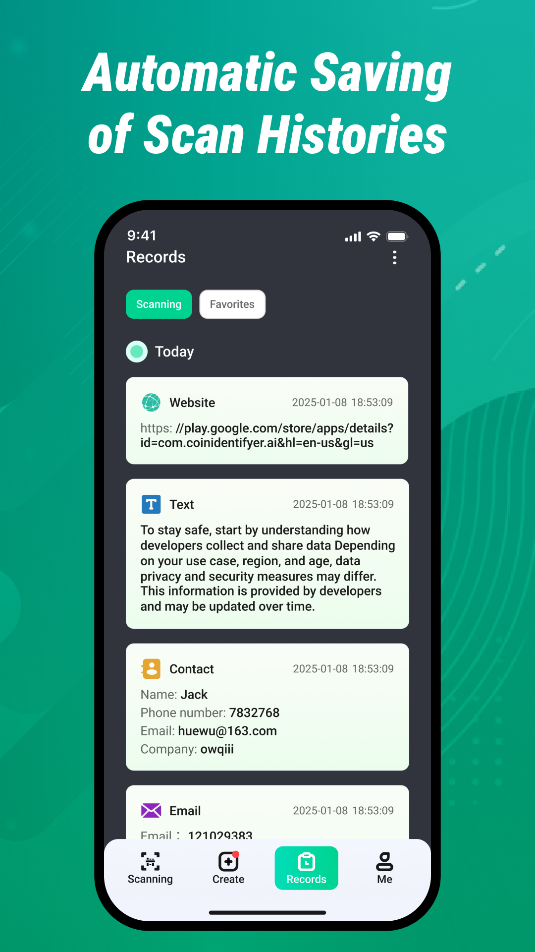 QR Scanner Screenshot 3